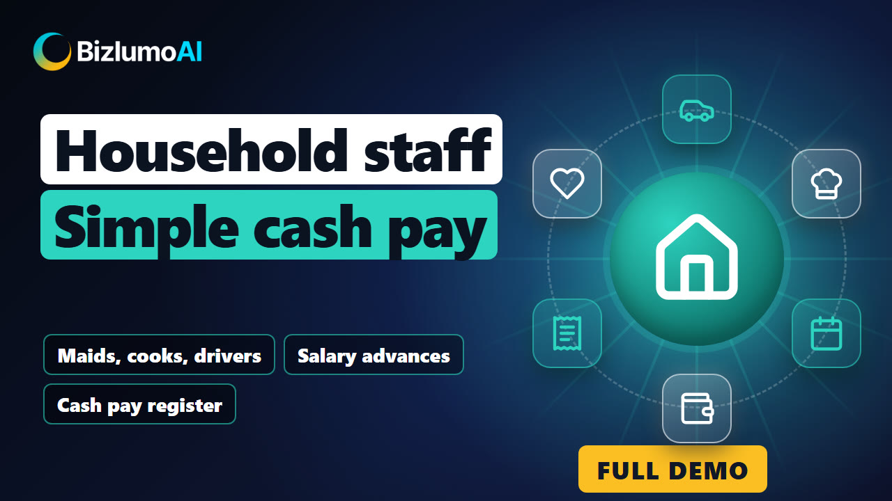 Demo video: Household Staff Attendance & Salary Setup