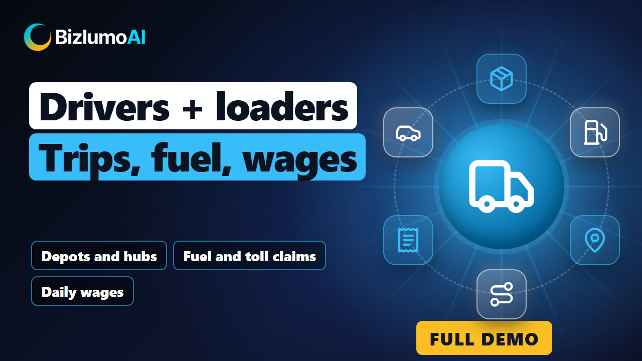 Demo video: Logistics Driver Attendance & Payroll Setup