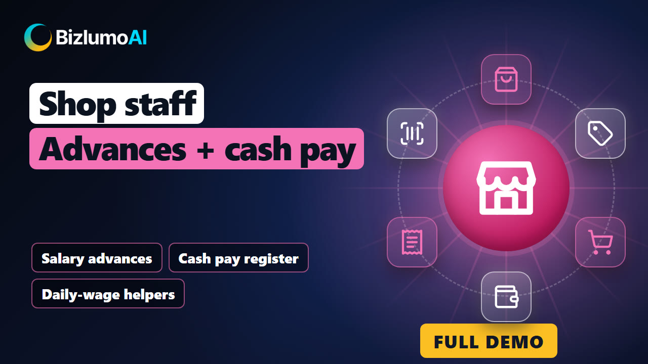 Demo video: Shop Staff Attendance & Salary Setup Guide